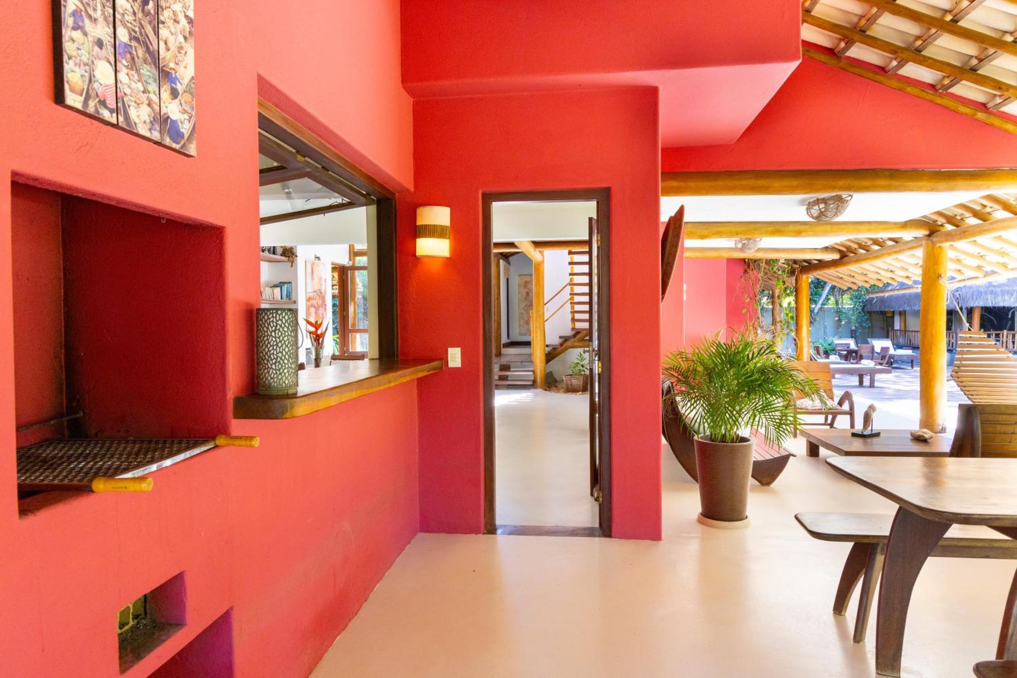 Vila Casa Rosa Coqueiros Porto Seguro Exteriér fotografie