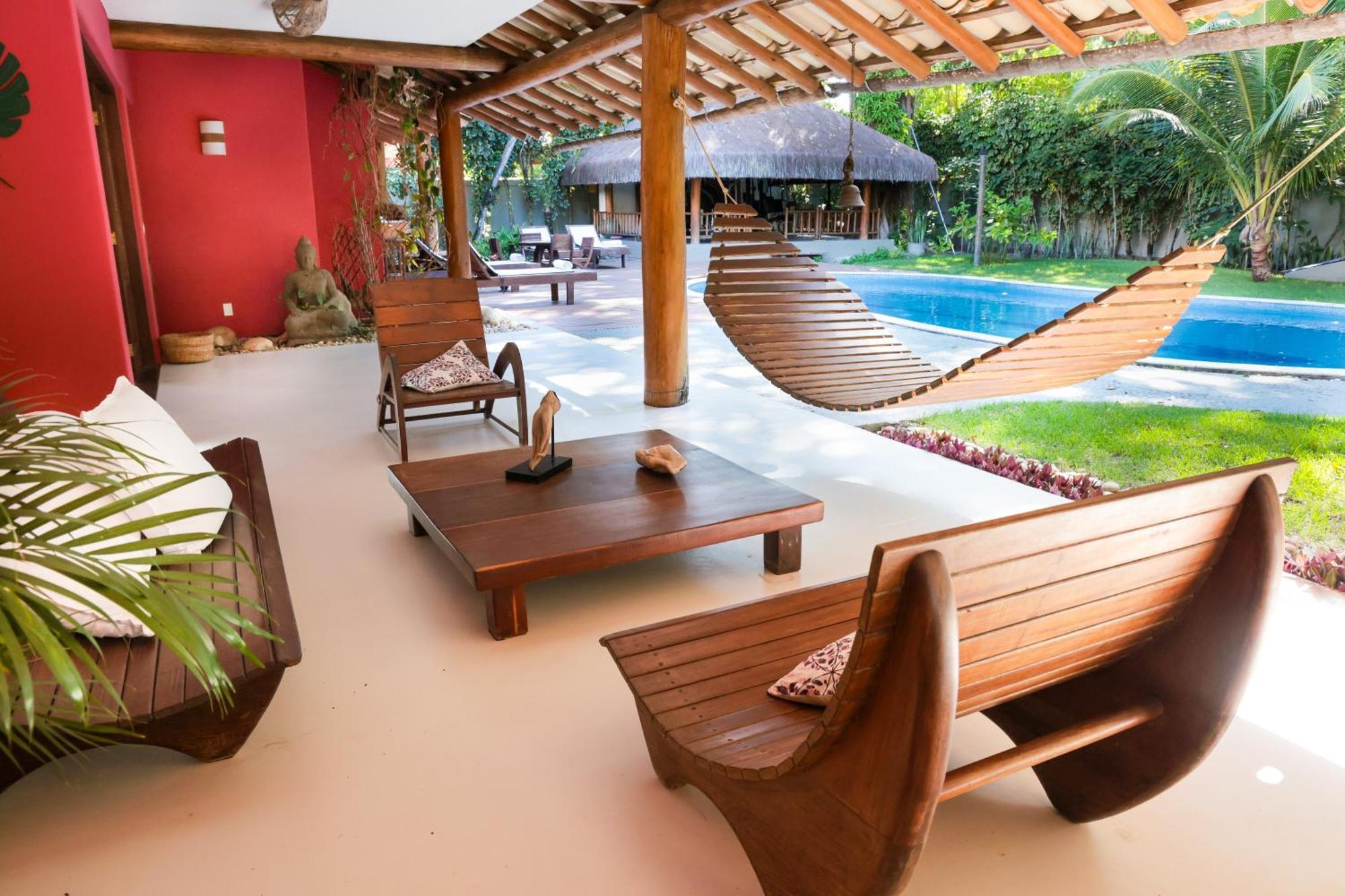 Vila Casa Rosa Coqueiros Porto Seguro Exteriér fotografie