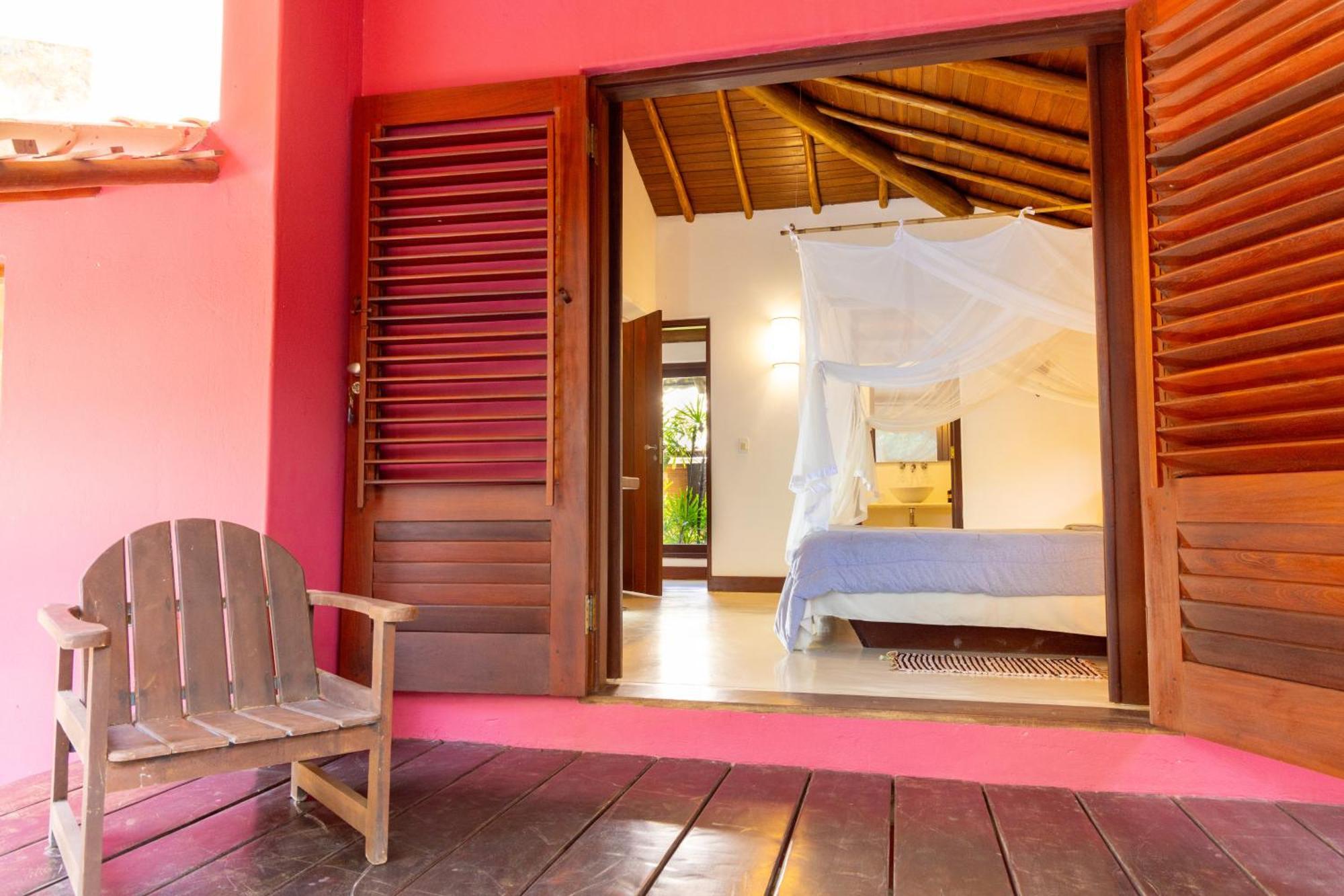 Vila Casa Rosa Coqueiros Porto Seguro Exteriér fotografie