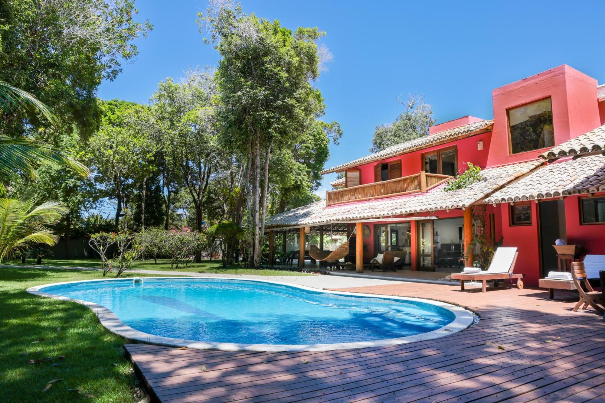 Vila Casa Rosa Coqueiros Porto Seguro Exteriér fotografie