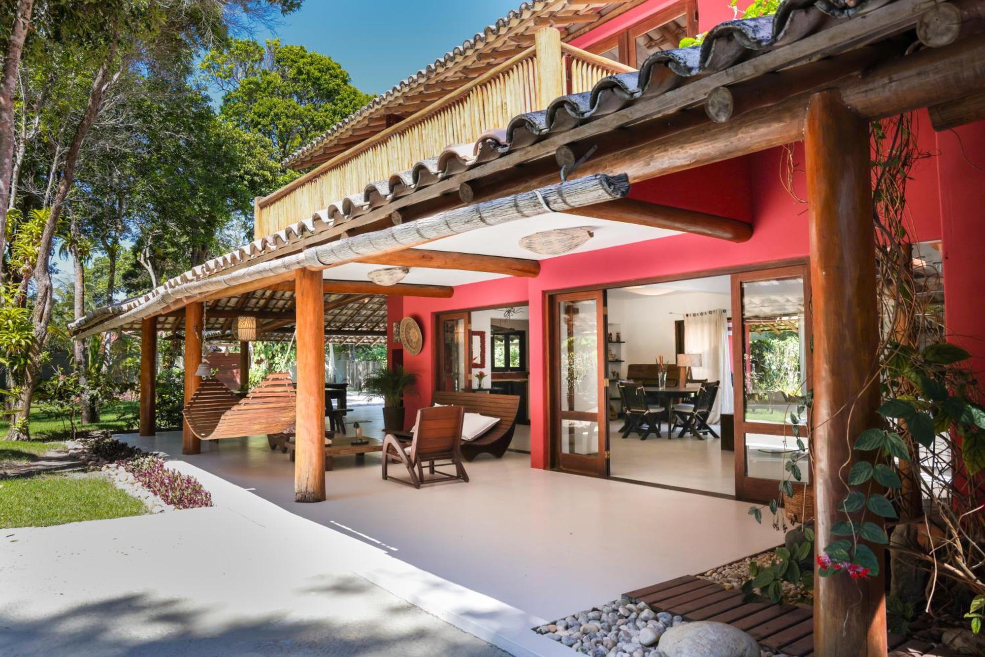Vila Casa Rosa Coqueiros Porto Seguro Exteriér fotografie