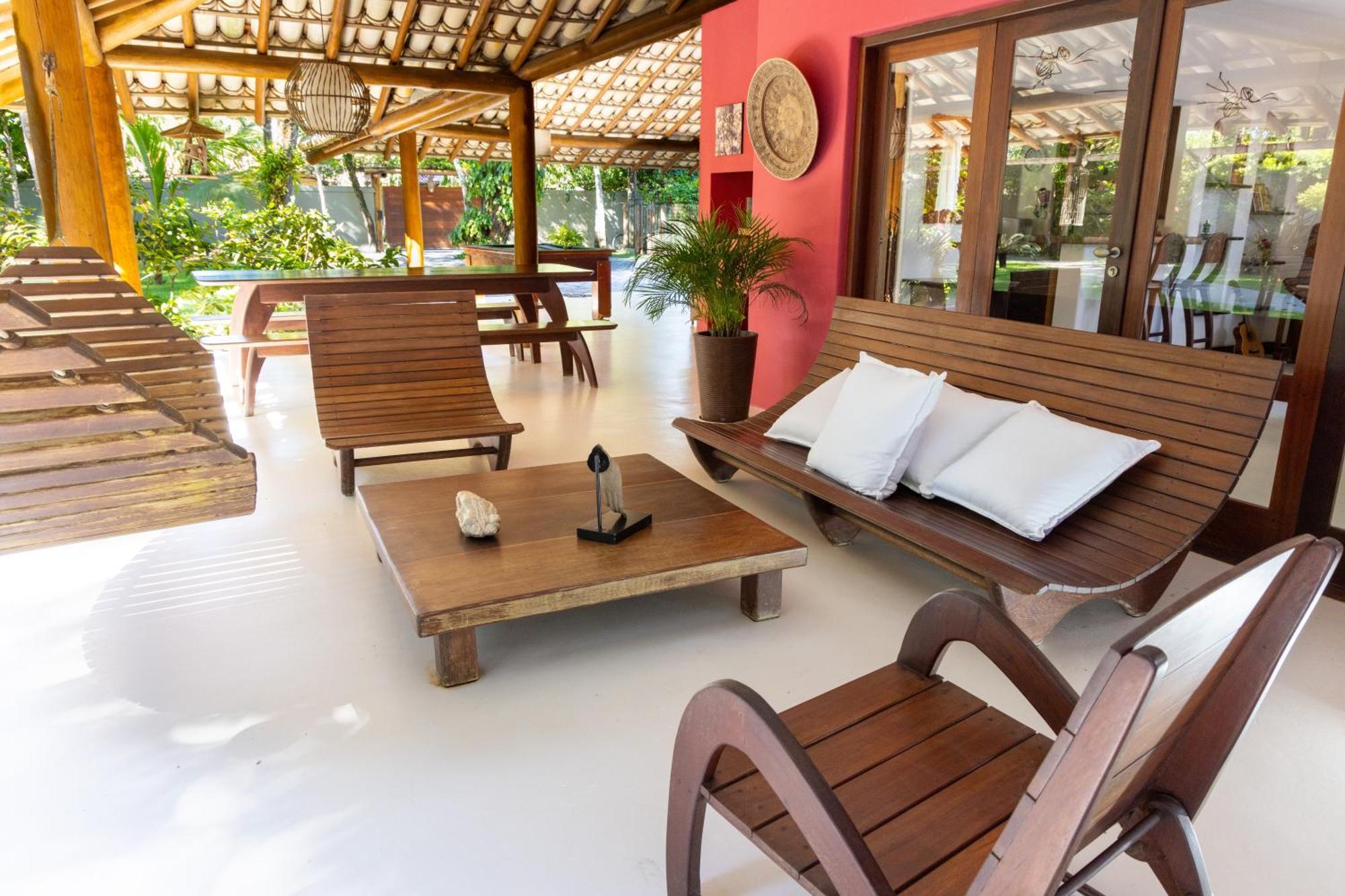Vila Casa Rosa Coqueiros Porto Seguro Exteriér fotografie