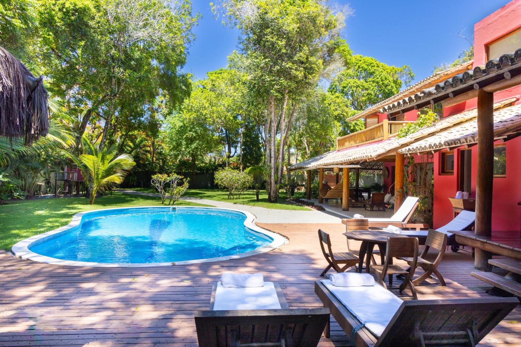 Vila Casa Rosa Coqueiros Porto Seguro Exteriér fotografie