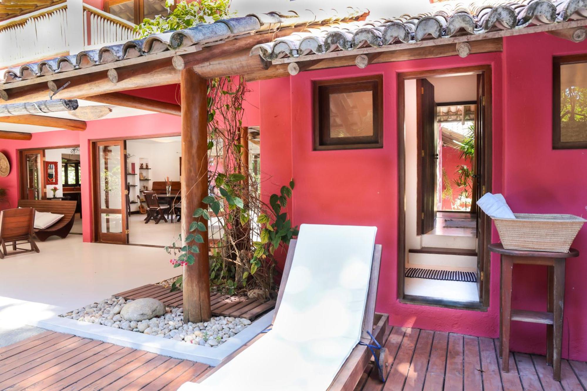 Vila Casa Rosa Coqueiros Porto Seguro Exteriér fotografie