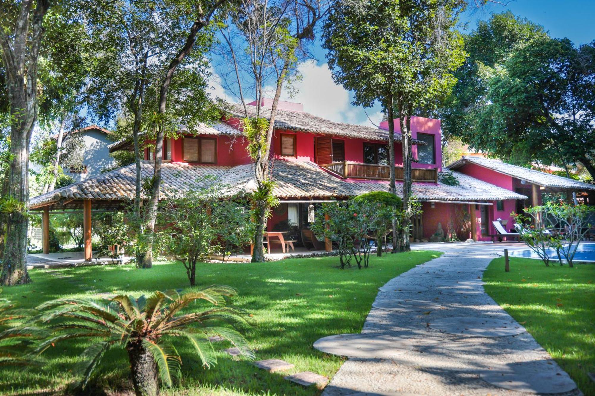 Vila Casa Rosa Coqueiros Porto Seguro Exteriér fotografie